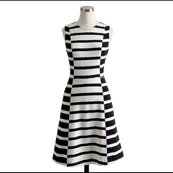 Jcrew Colorblock Stripe Dress - Picture 5 of 6